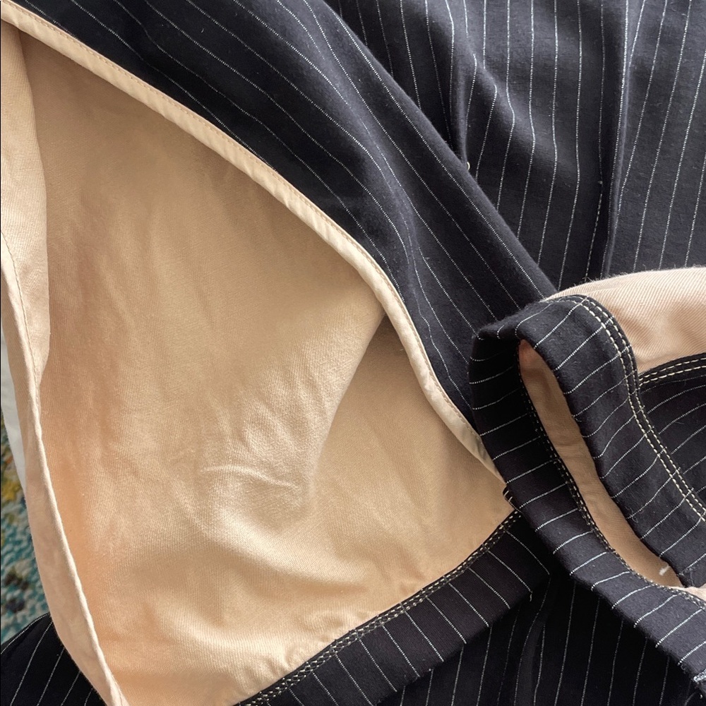 Zara Black and Tan Long Sleeve Top - Picture 5 of 6